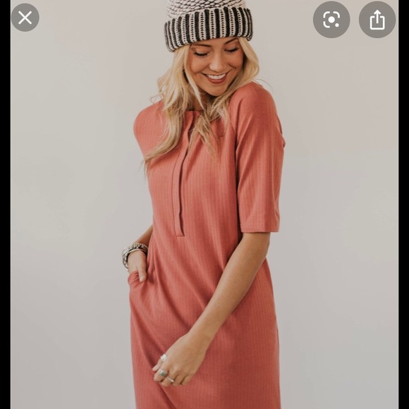 Roolee Dresses & Skirts - Roolee dress midi , ribbed, medium